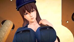 POLICEWOMAN WORKING WITH Love Three dimensional Manga pornography Sixty-nine