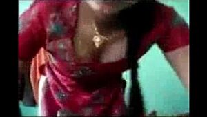 Newly married desi bhabhi blow-job and humped