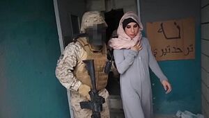Journey OF Donk - Arab Call girl Sates American Soldiers In A War Zone!